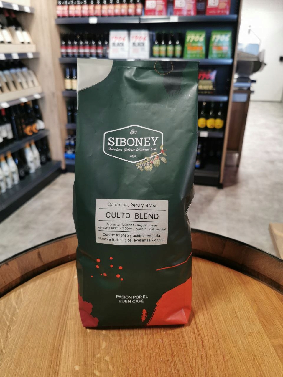 Španělská čerstvě pražená káva Culto Blend, Siboney 1 kg