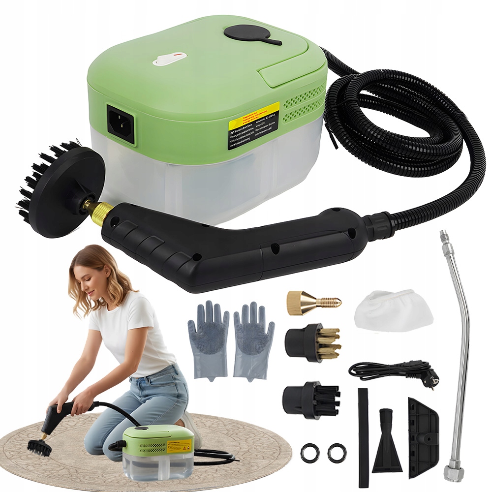 Vysavač Parní čistič 2200 W pro koberce Čalounění Čistič topení
