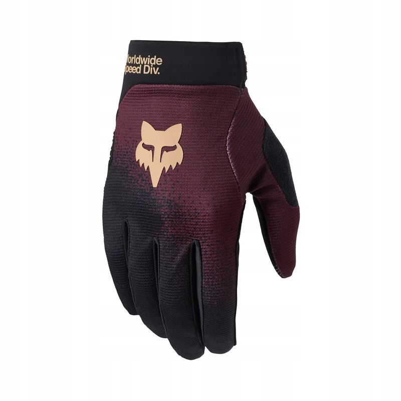Rękawice rowerowe Fox Ranger Blend Dark Maroon Rozmiar XXL