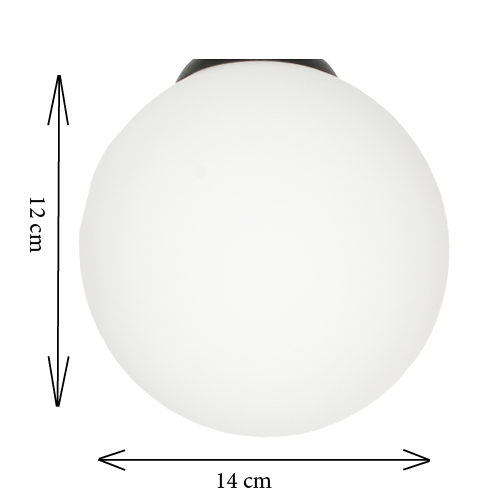 LAMPA WISZĄCA SUFITOWA ŻYRANDOL SZKLANE KULE LED Kolor czarny