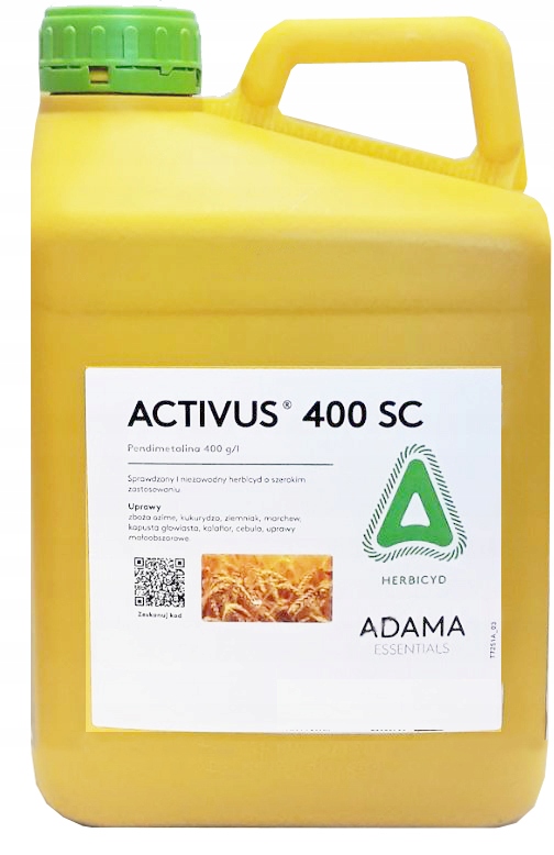 

Activus 400SC 5L Chwasty Zboża Kukurydzy Stomp