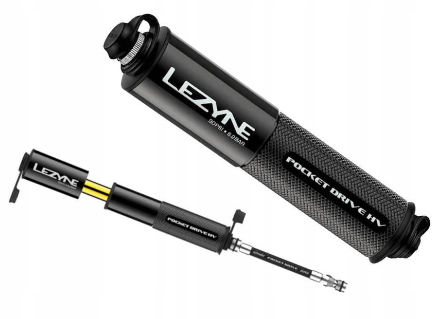 

Mini Pompka Lezyne Cnc Pocket Drive Hv Czarna 14cm