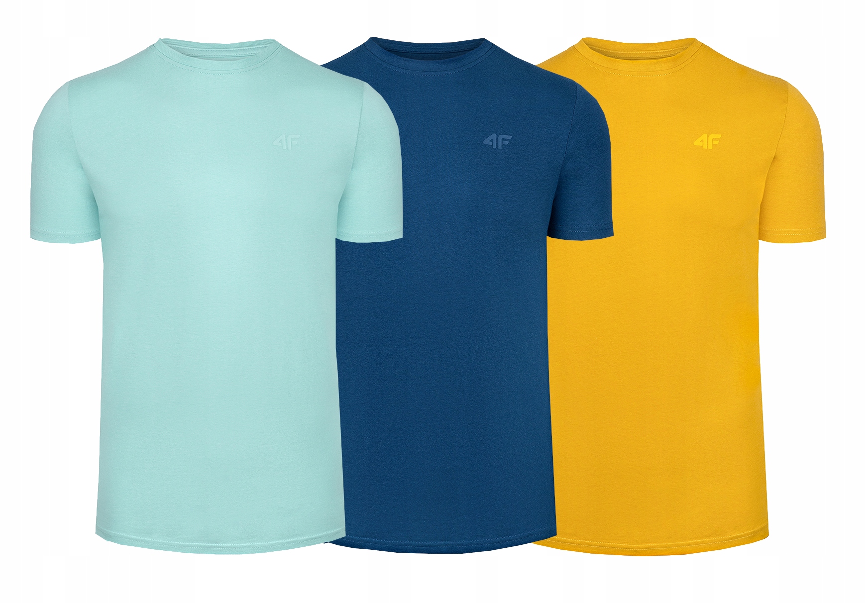 

4F T-shirt Koszulka Męska Zestaw 3 Szt.