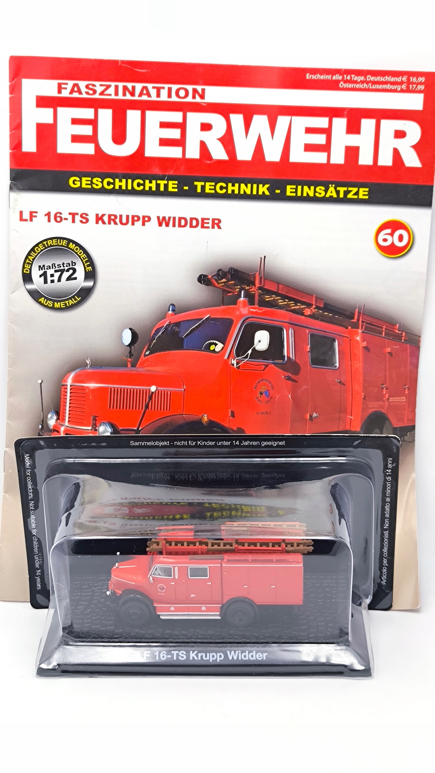 Stráž Lf 16-TS Krupp Widder č.60 1:72 DeAgostini