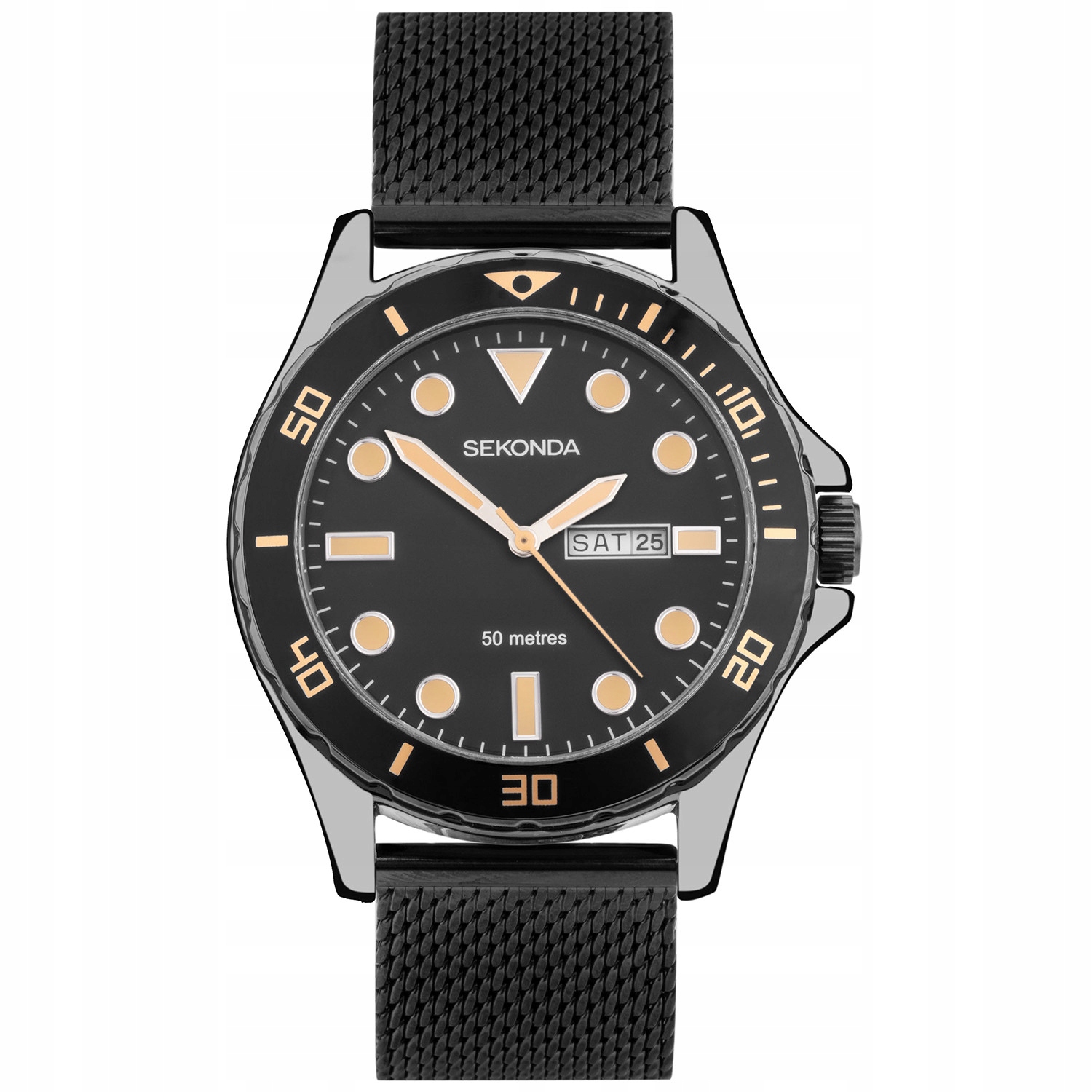 Pánské Hodinky Sekonda 1872 černé