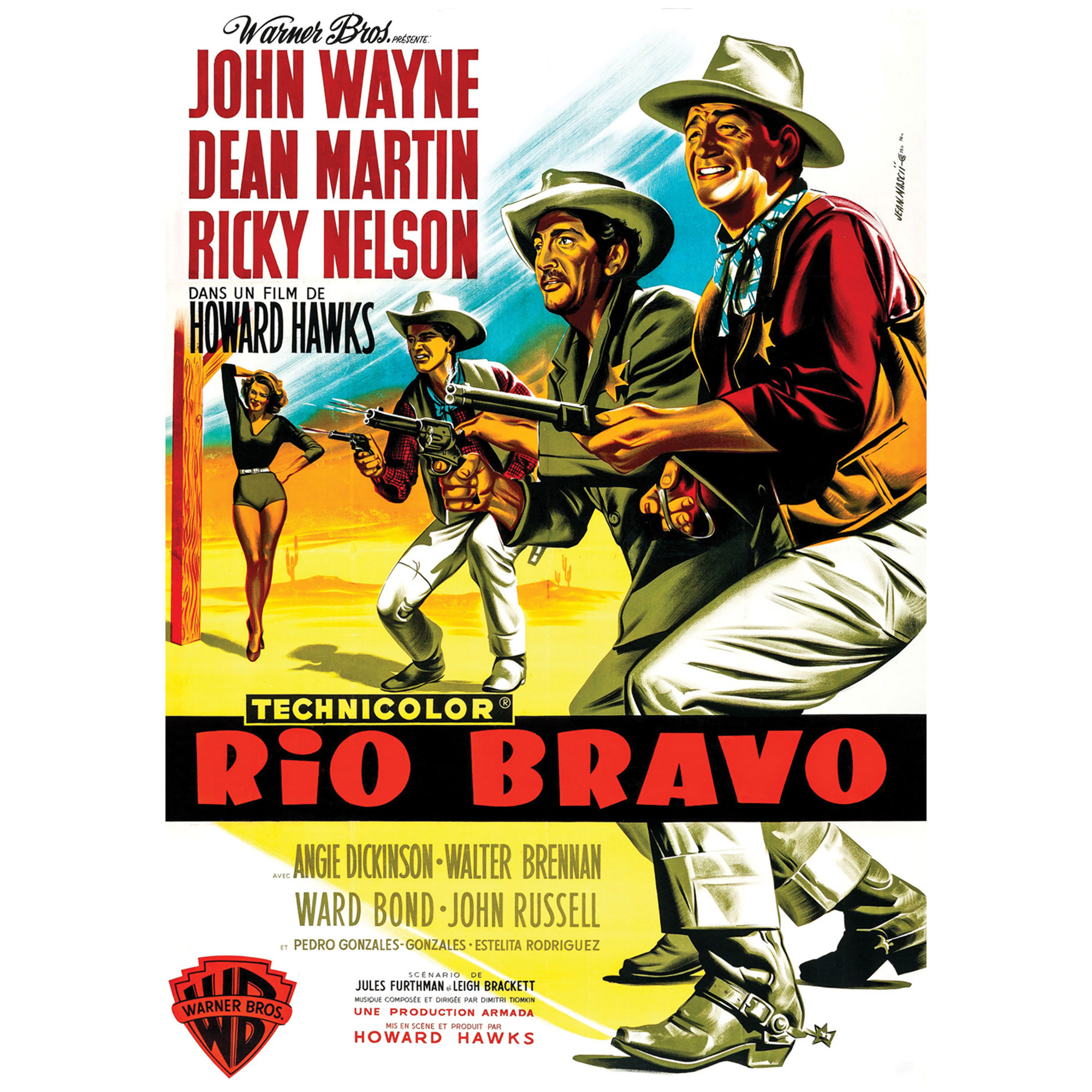 

Plakat Rio Bravo John Wayne Dean Martin