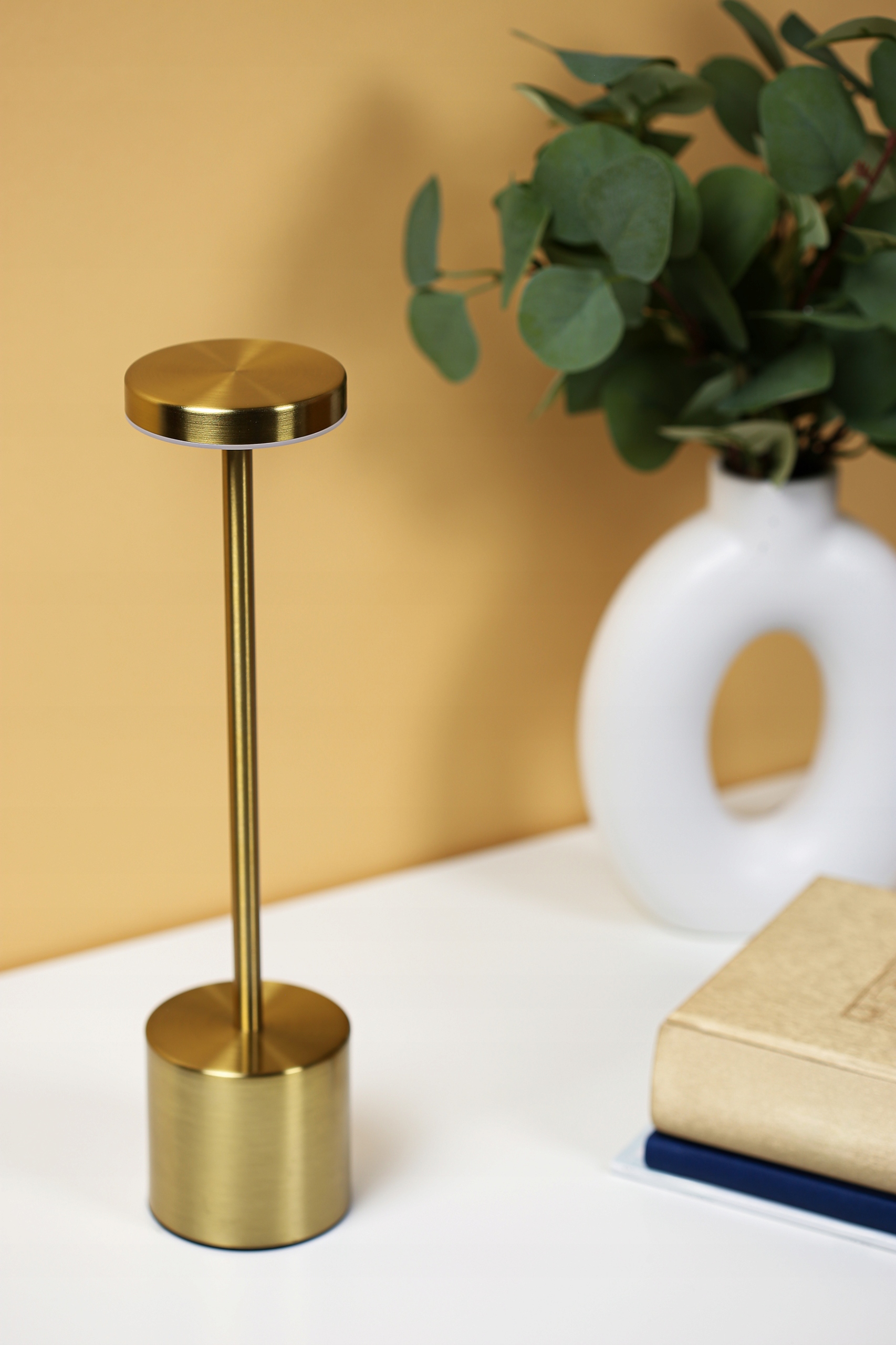 BEZPRZEWODOWA LAMPKA NOCNA DOTYKOWA LED DO RESTAURACJI HOTELU 3 TRYBY Kod producenta HJA21-GOLD