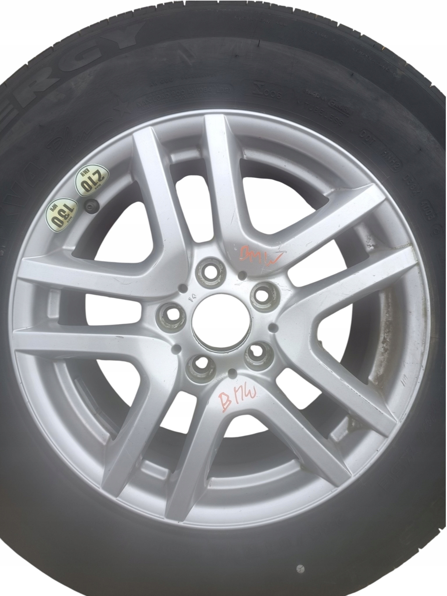wheel spare spare tyre BMW X5 E53 R17