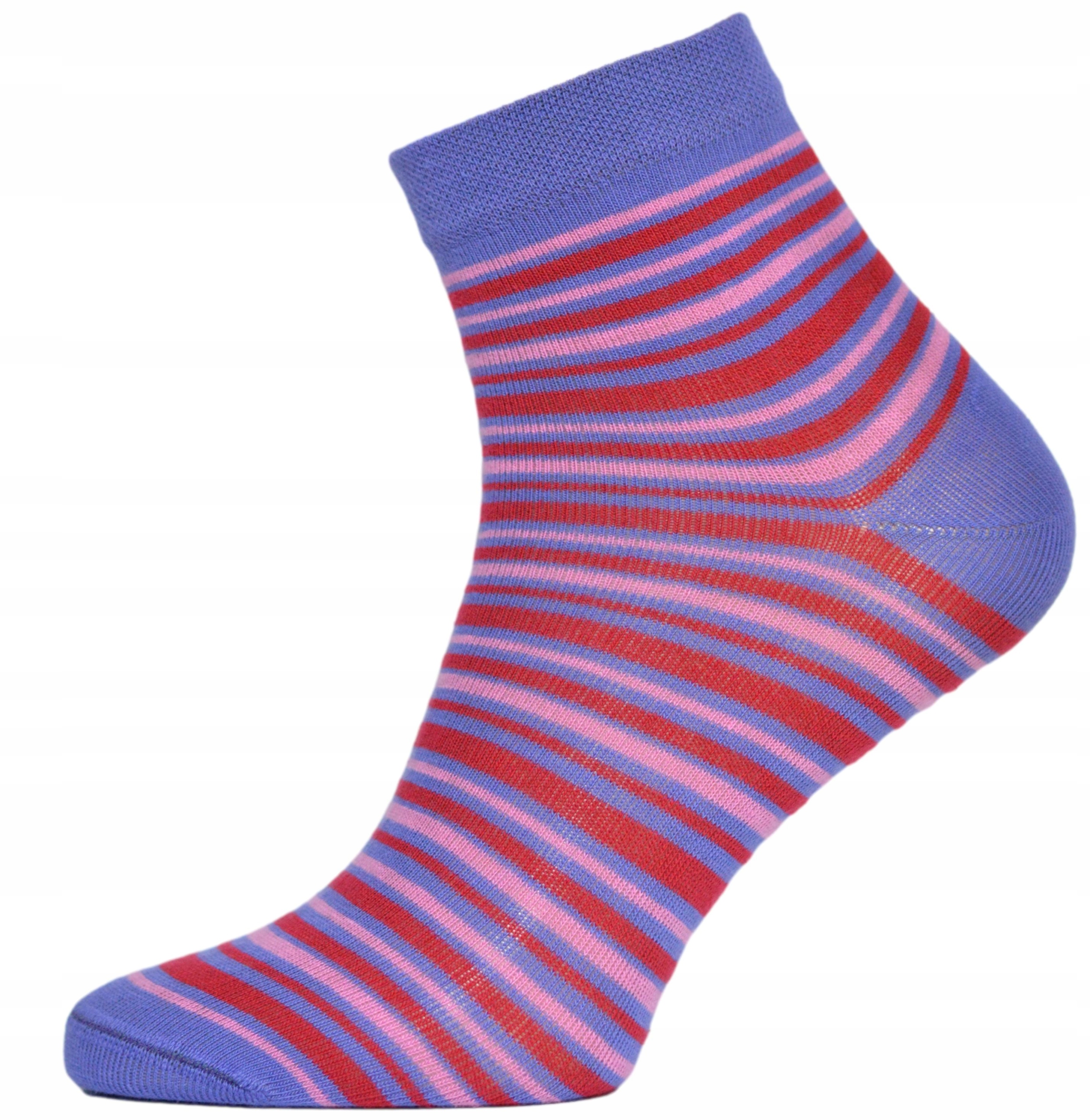 

Krótkie Kolorowe Skarpety W Paski 39-41