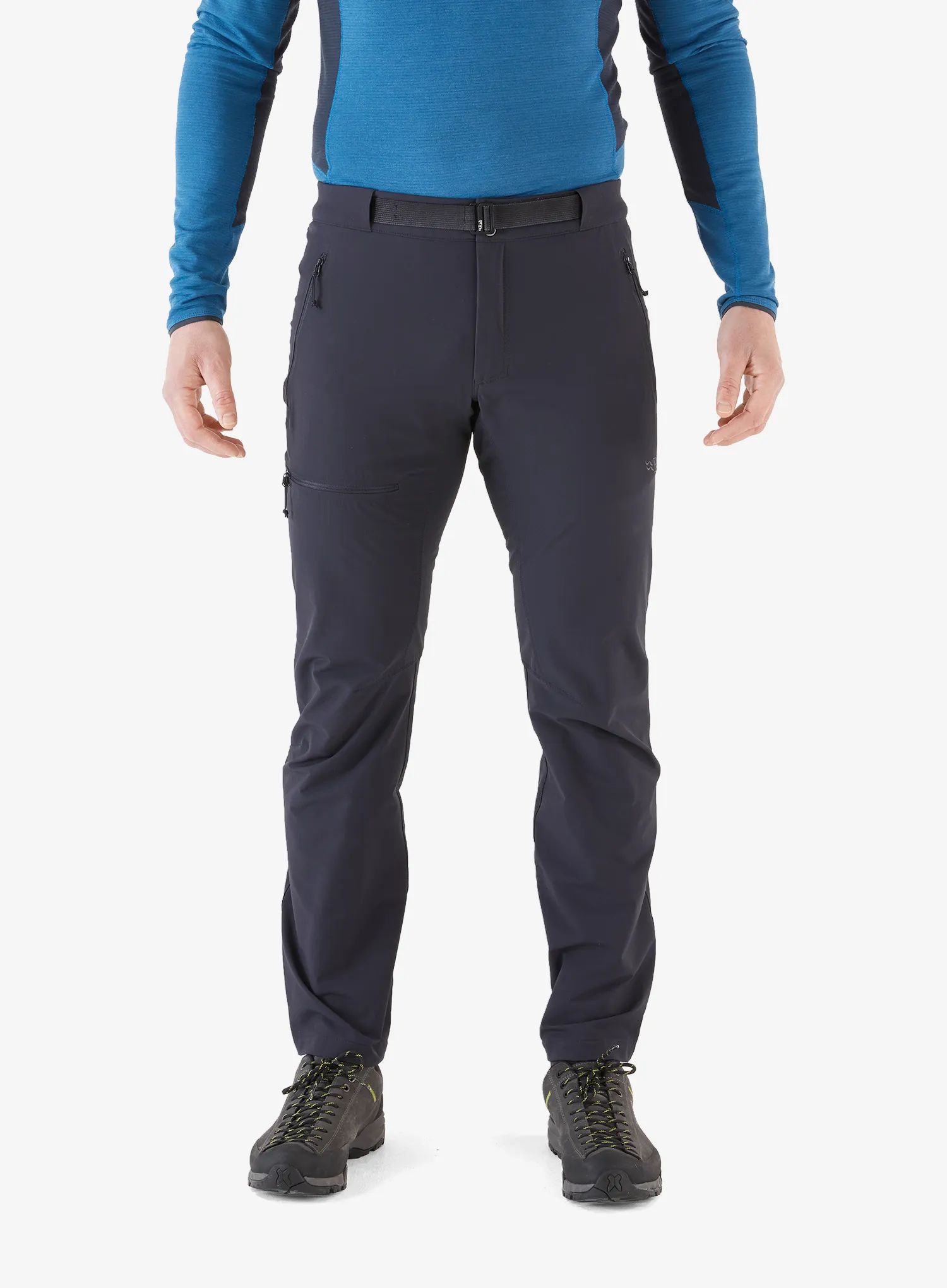 Softshellové kalhoty Rab Incline As Pants ebony XL