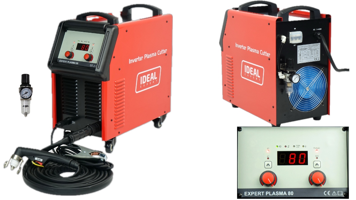 Przecinarka Plazmowa Ideal Expert Plasma 80 Hf Plazma 40 mm