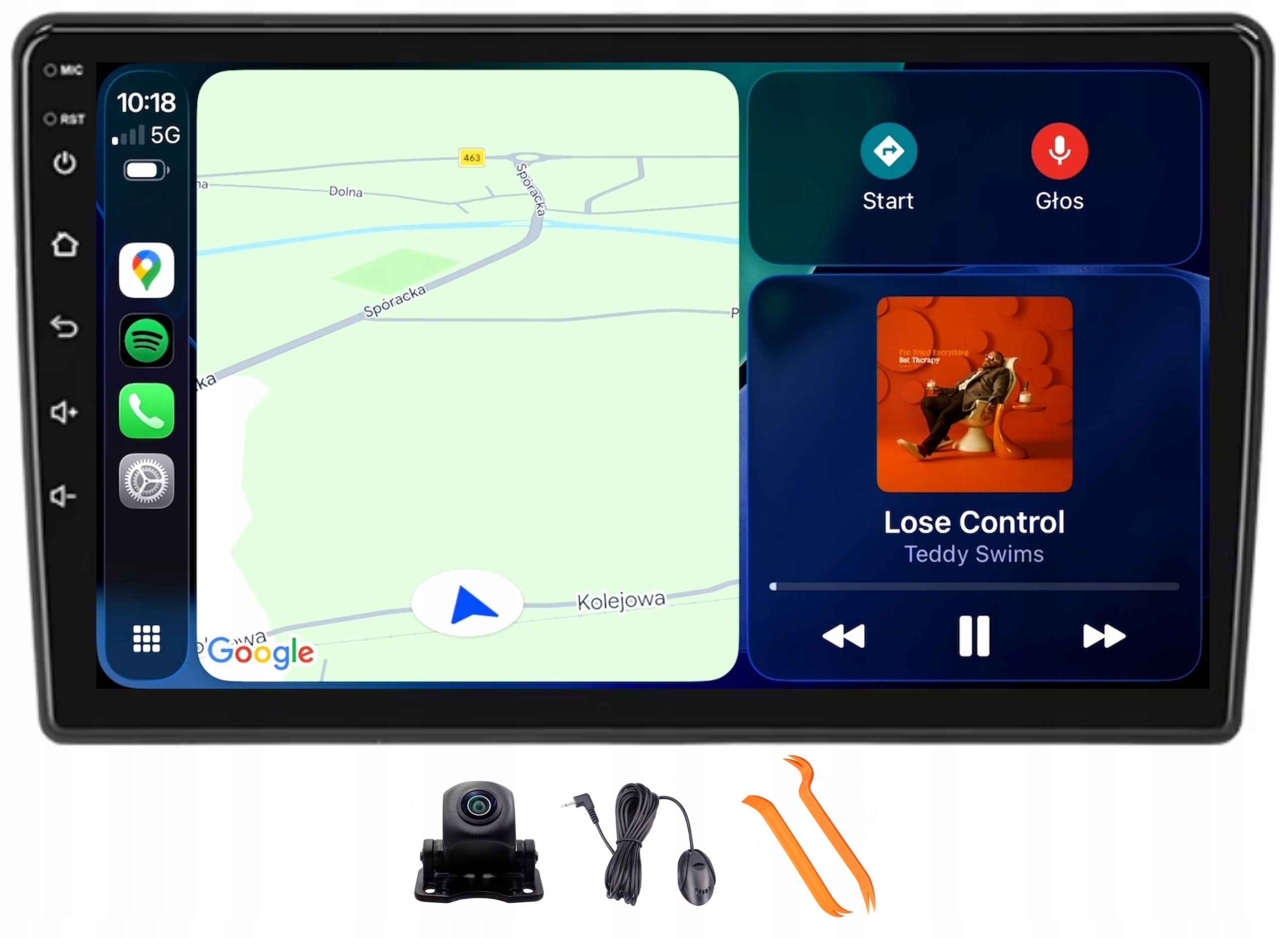Rádio Android Navigácia Peugeot Partner 08-18 Qled Apple Carplay Lte Gps