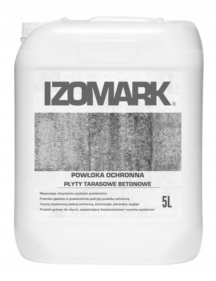 Levně Izomark Ochranný Nátěr Betonové Terasové Desky 5L