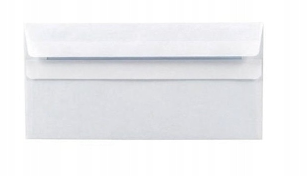 

Koperty DL 110x220mm 100 sztuk Sk Biała Propack