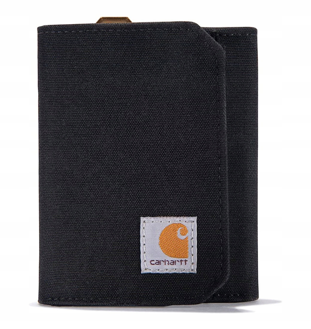 Peněženka Carhartt Nylon Duck Trifold Wallet Black