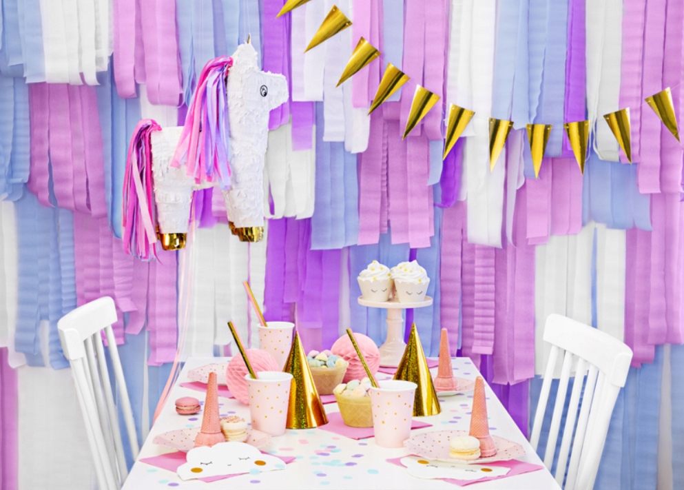 Serwetki BIAŁE dekoracyjne CHMURKA urodziny 20szt Marka Party deco