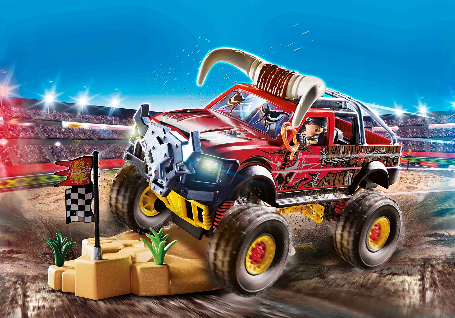 PLAYMOBIL 70549 MONSTER TRUCK ROGACZ + KATALOG EAN (GTIN) 4008789705495