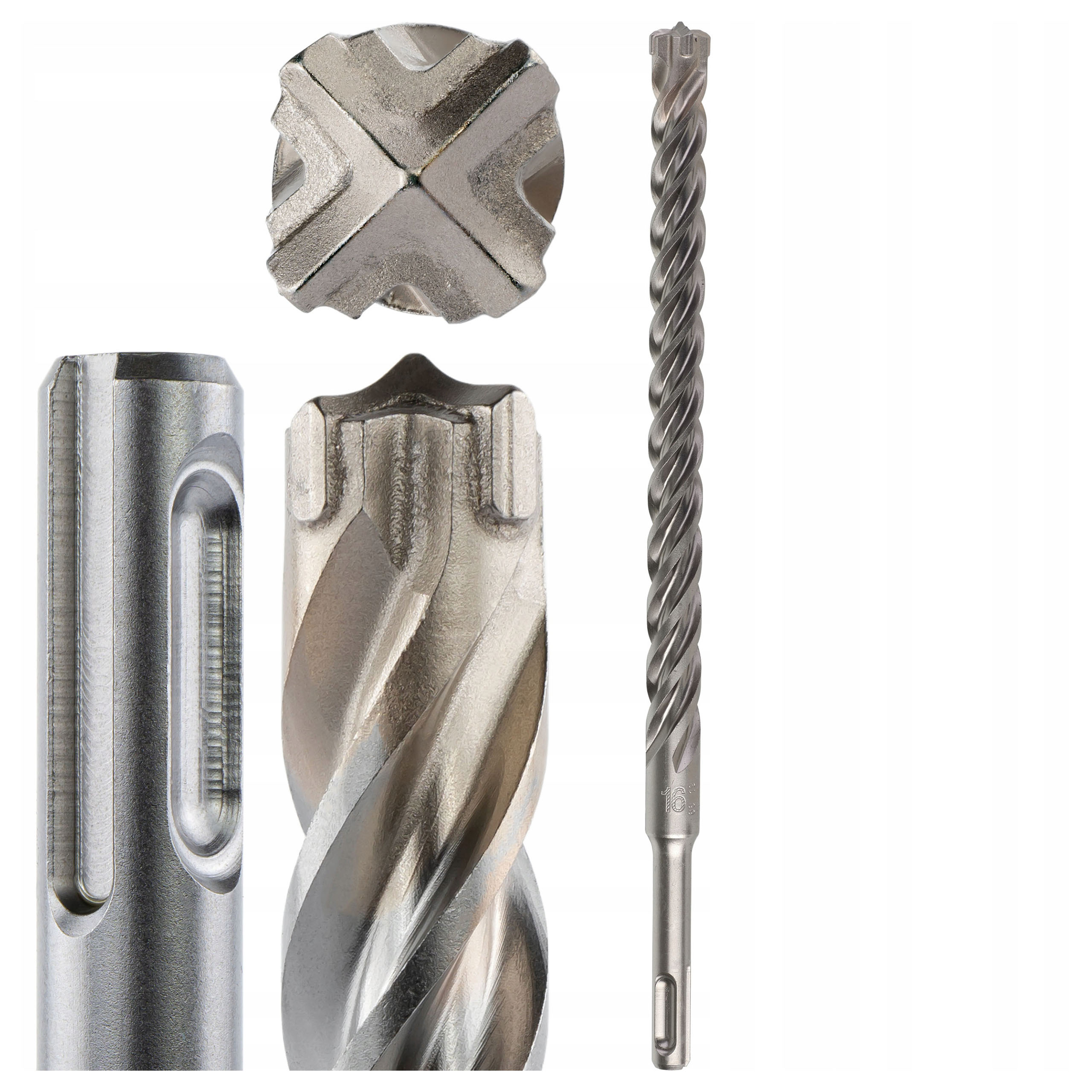 Wiertło do betonu zbrojonego Sds Plus 16 x 210/260 mm 1 szt. Milwaukee MX4