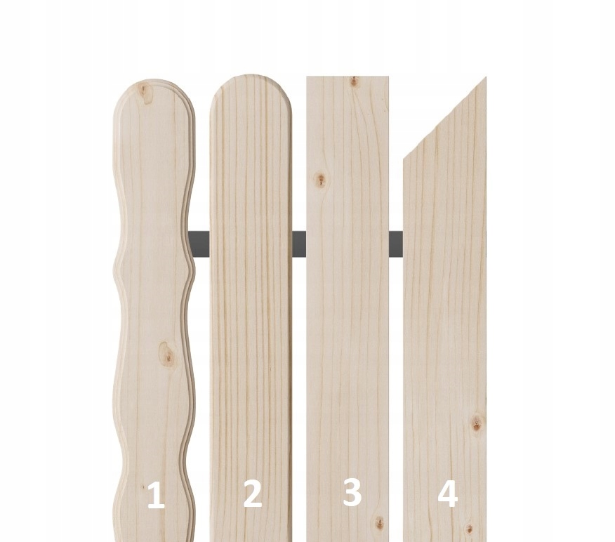 Sztachety drewniane 70CM Świerk PRODUCENT Kod producenta -