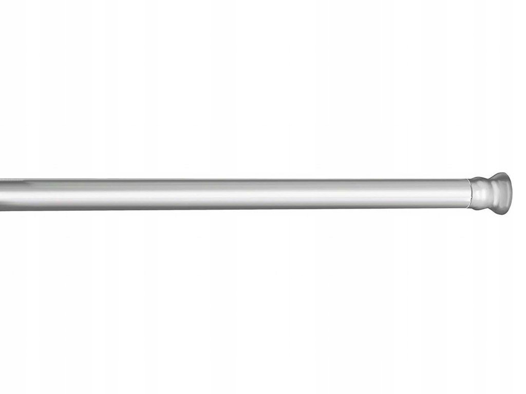 Teleskopická tyč na sprchový závěs, O 2 cm, 110-185 cm, chrom, Wenko