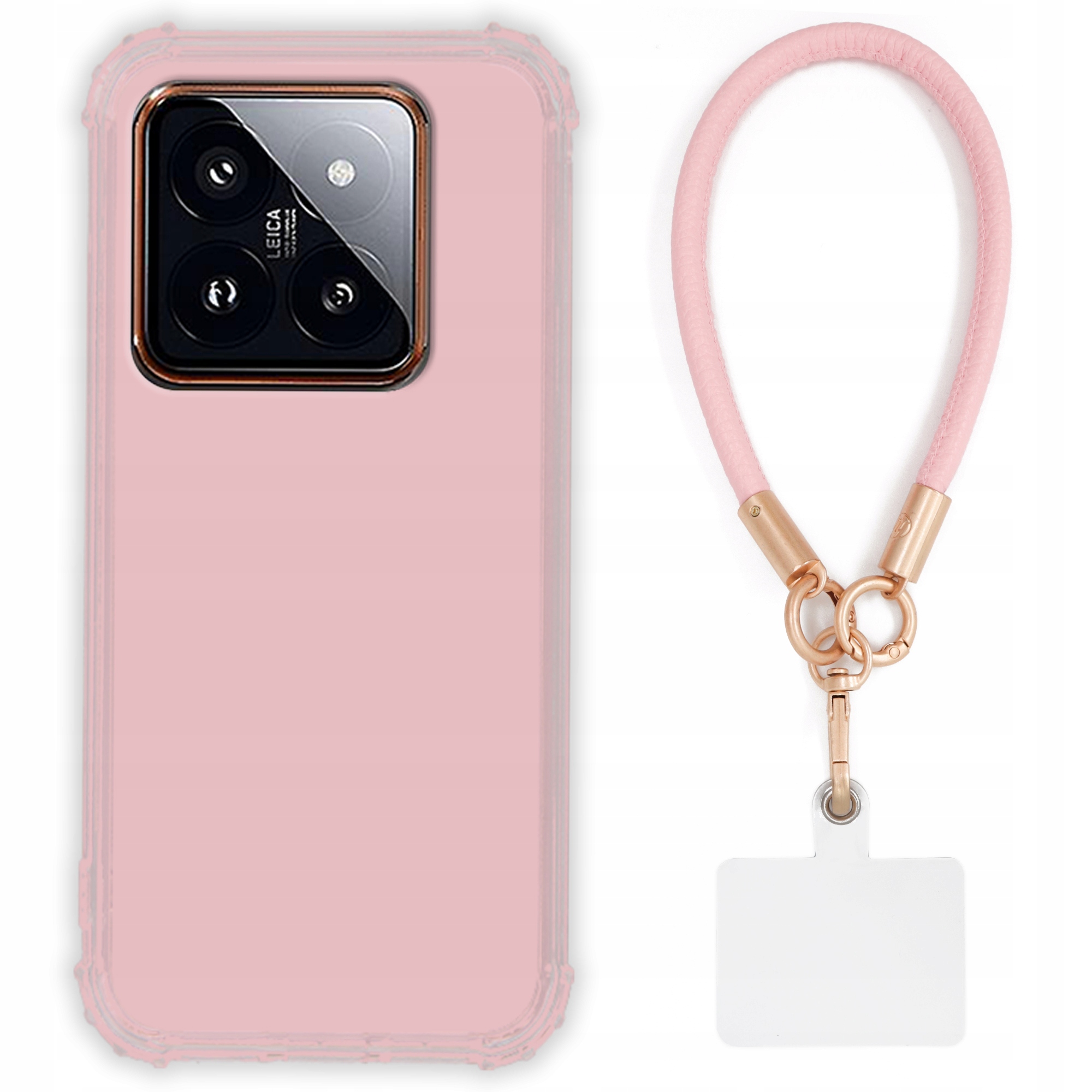 Etui Pre Xiaomi 14 Pro Case Antishock Pinky Ružové vodítko Sada Odolné