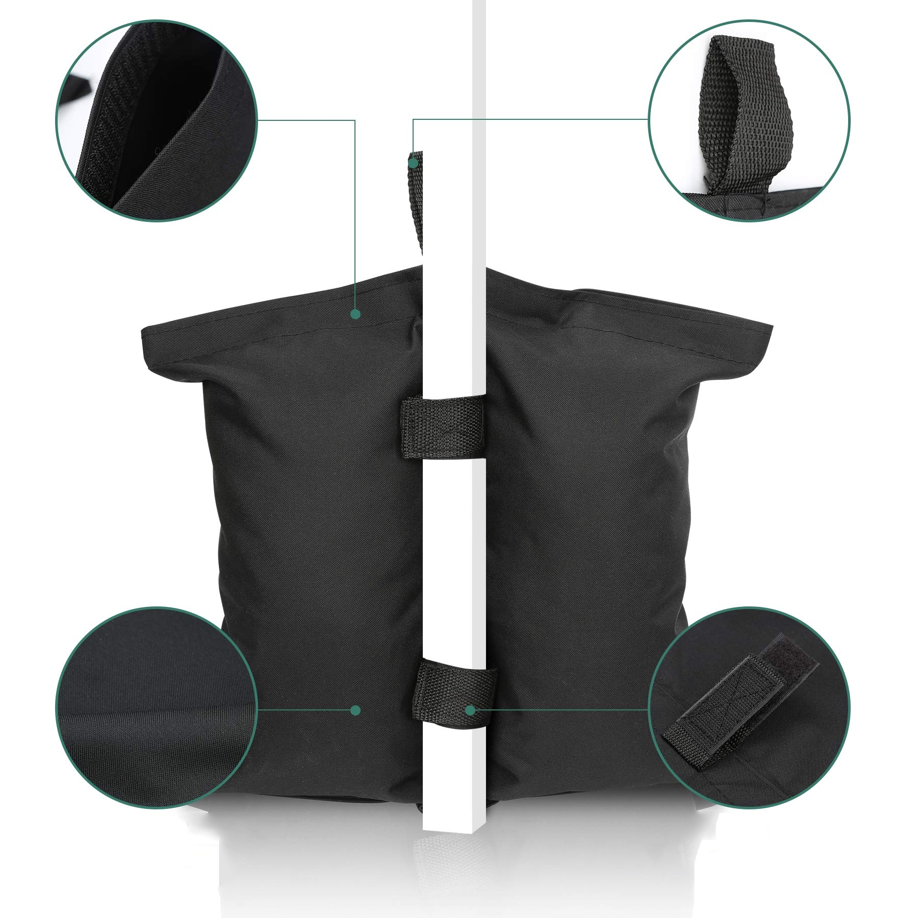 OBCIĄŻENIA PIACH CIĘŻARKI NAMIOTÓW HANDLOWYCH OBWAŻNIK BALAST 4X Długość 0.48 m