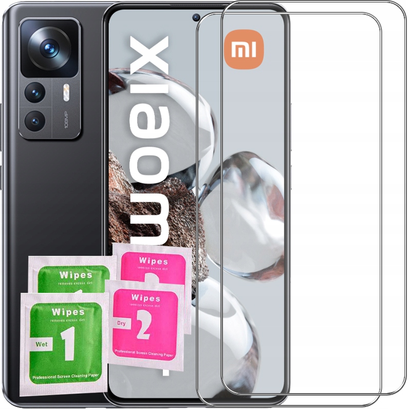 

2x Szkło Hartowane Szybka Na Xiaomi 12T/12T Pro