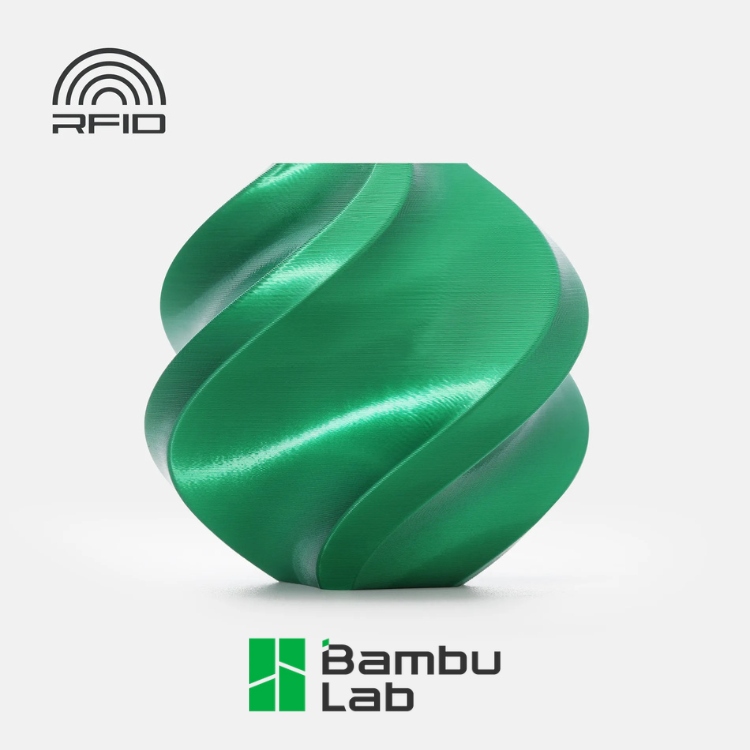 Filament Bambu Lab PLA Silk+ 1,75mm 1kg - z szpulą - Candy Green