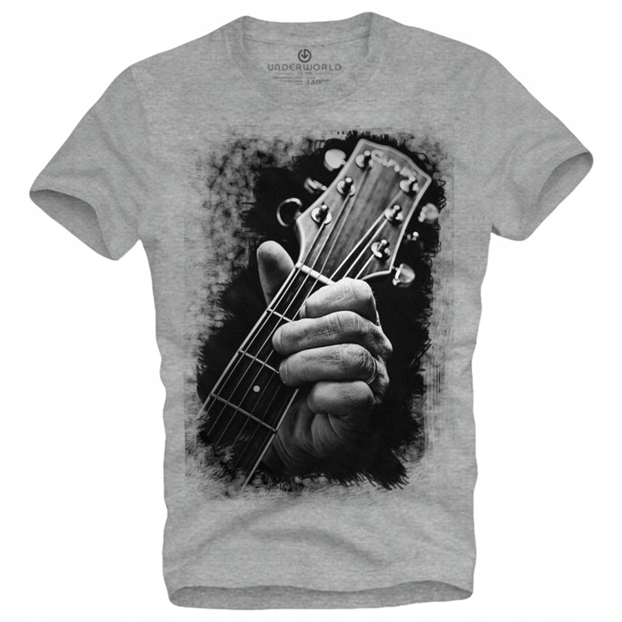 

T-shirt męski Underworld Guitar head roz. M