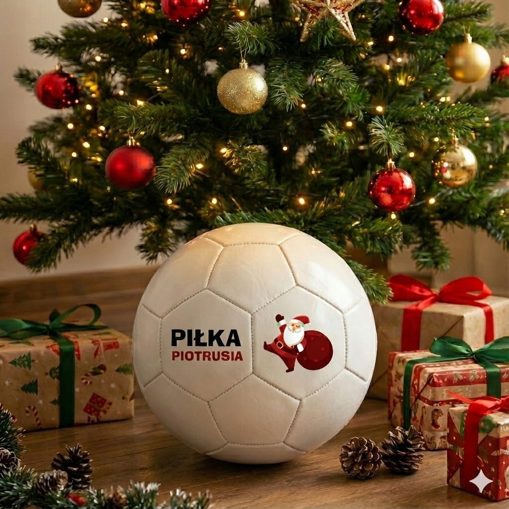 Prezent dla piłkarza PERSONALIZOWANA PIŁKA NOŻNA Z NADRUKIEM
