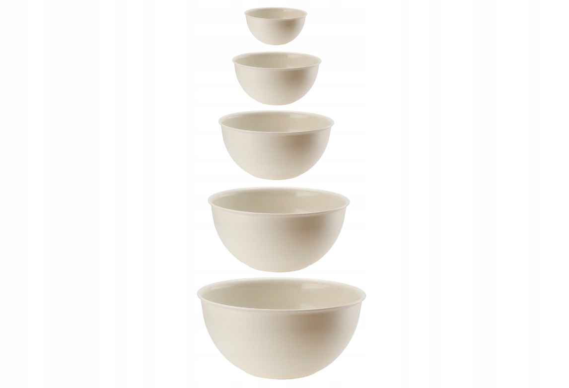 KOMPLET ZESTAW MISEK MOLLY GALICJA 5szt KREM