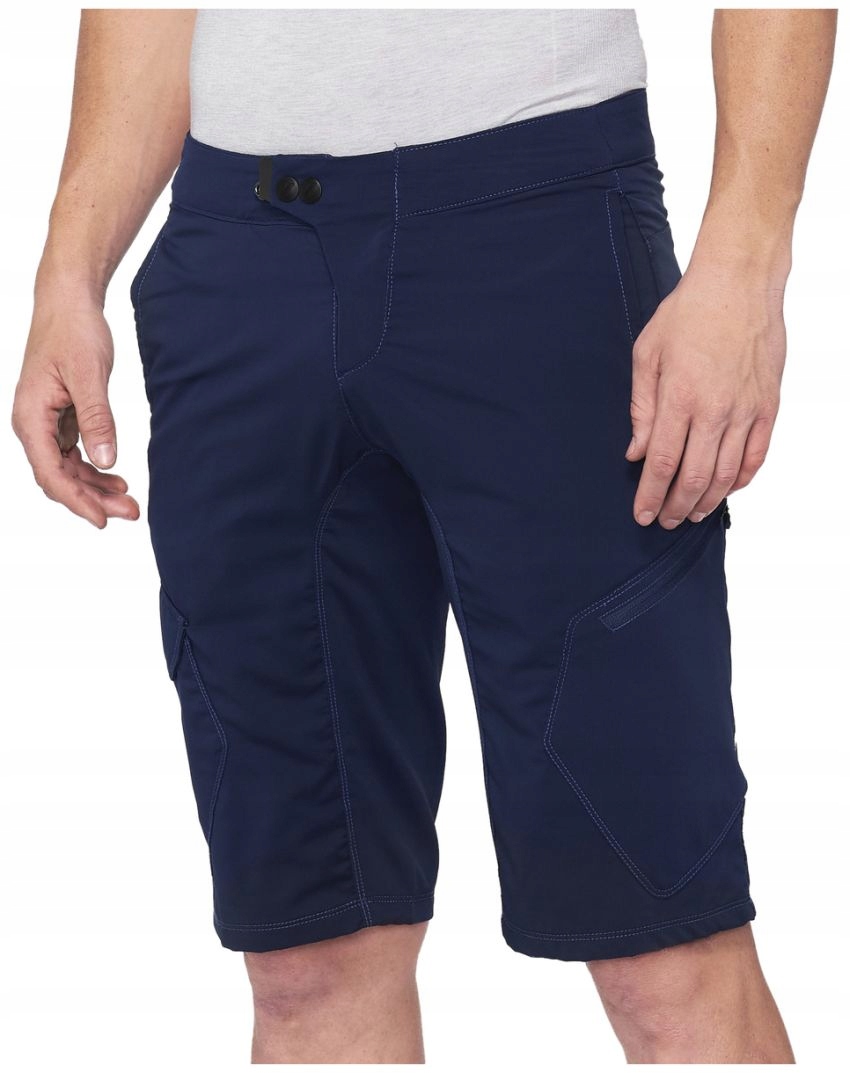 100% Kraťasy Short Essential Navy 36