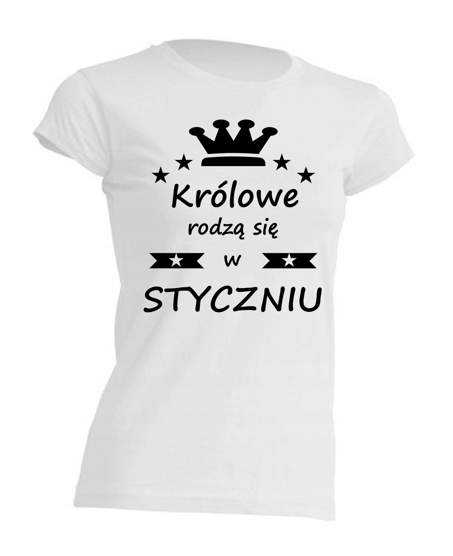

Koszulka Królowe Rodzą Się W styczniu t-shirt Hit