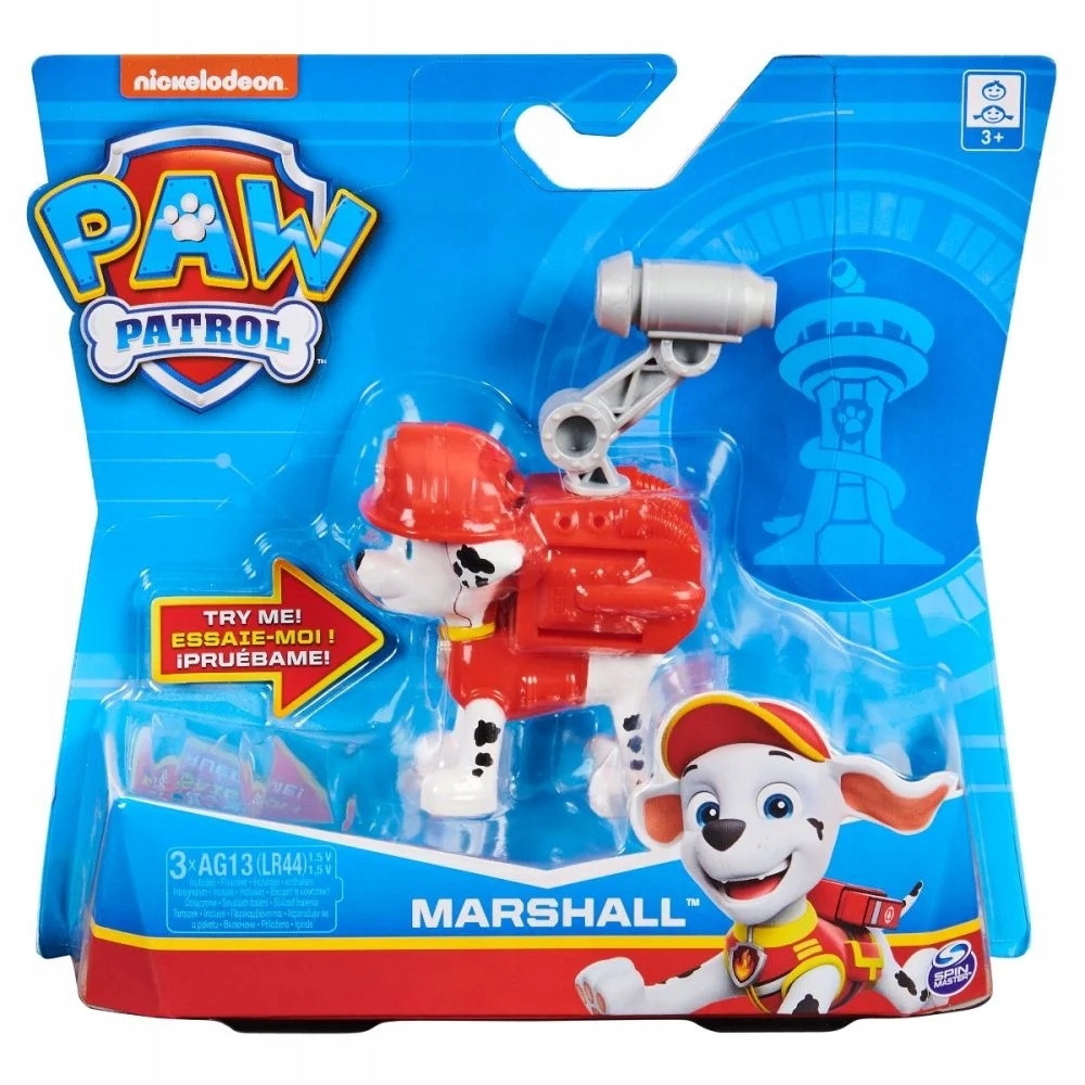 

Psi Patrol Figurka z Odznaką Marshall z dźwiękiem