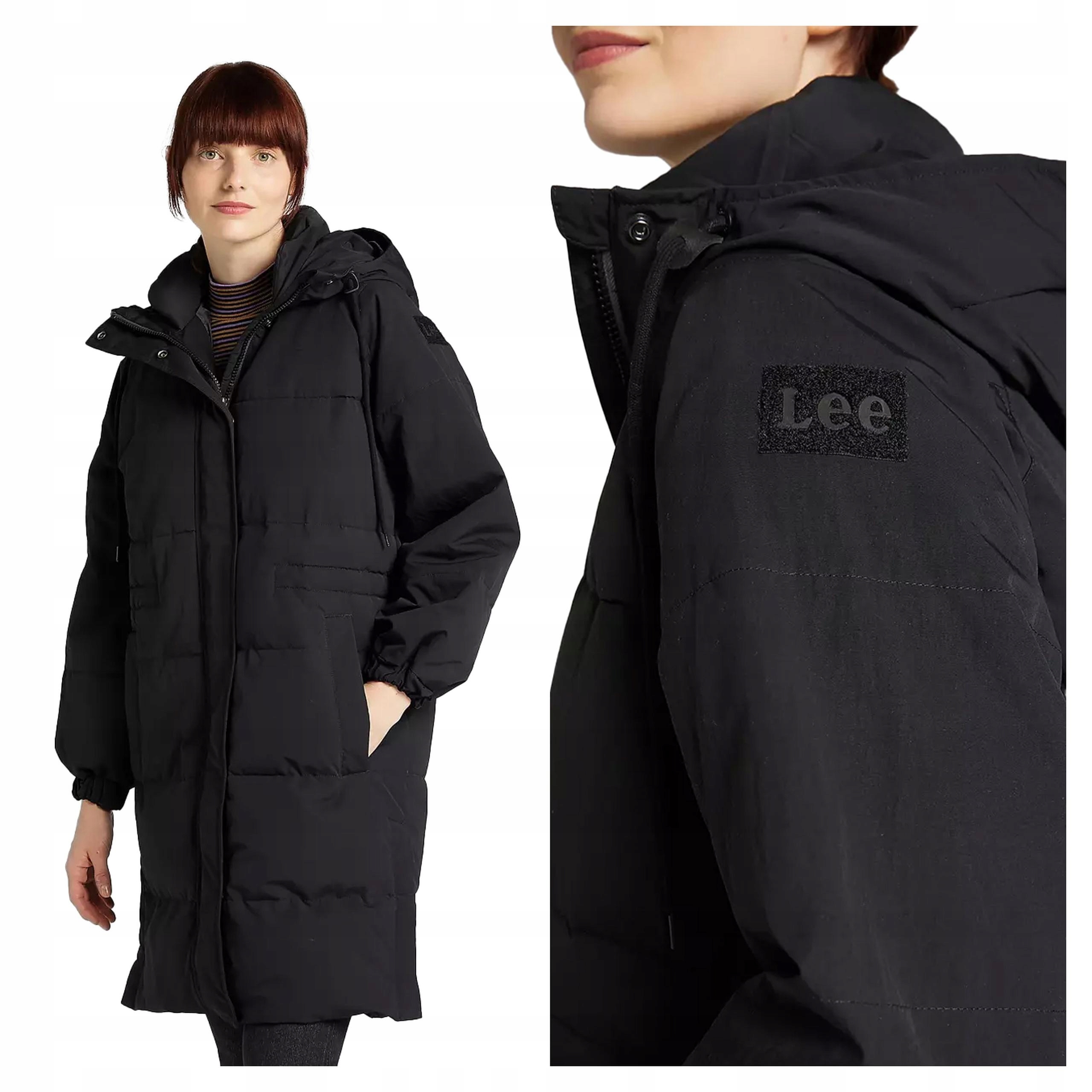 Lee Long Puffer Dámská Zimní Bunda M