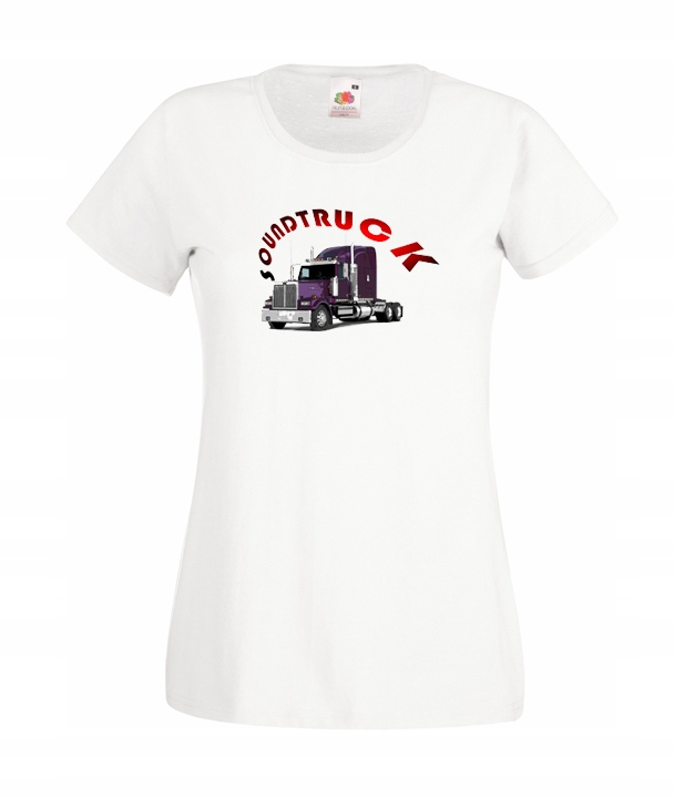 

Xs Koszulka Damska Ciężarówka Soundtruck Wzór