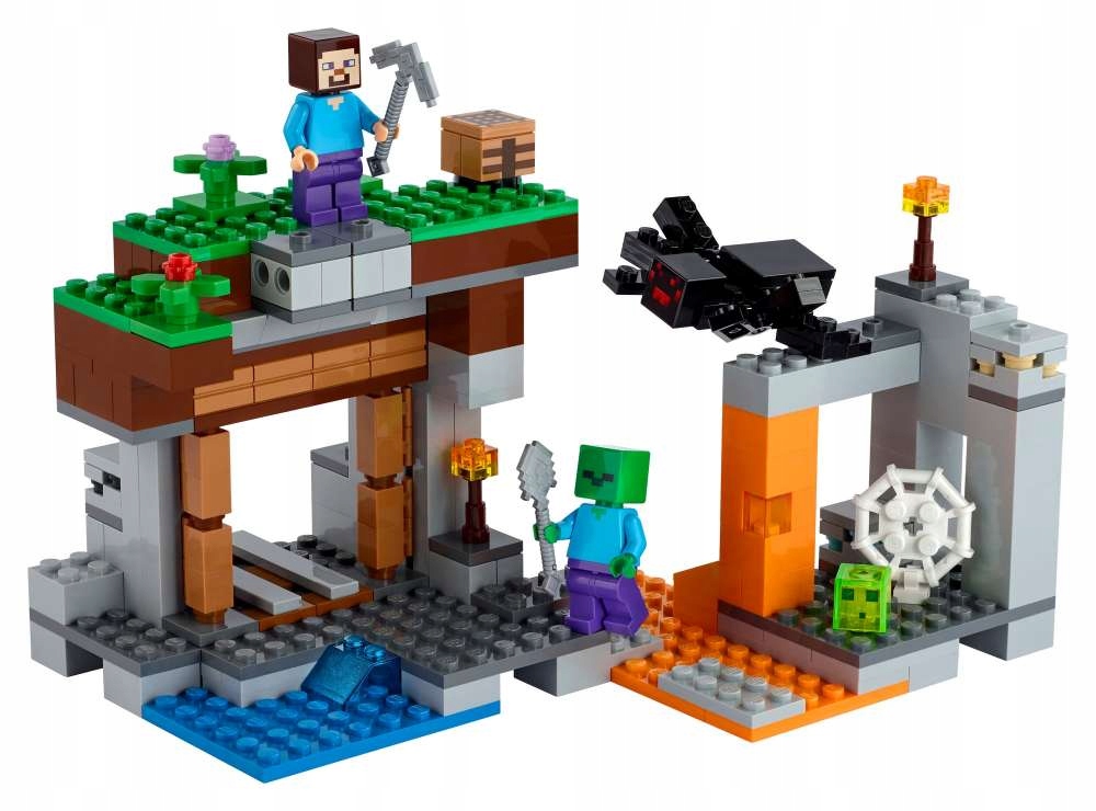 LEGO Minecraft Opuszczona kopalnia 21166 Marka LEGO