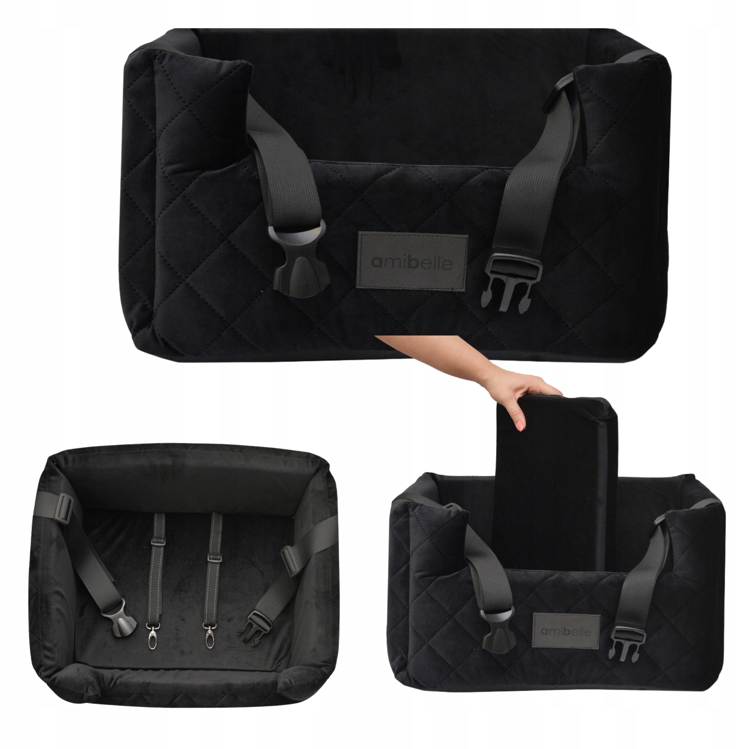 Autosedačka pro psa kočku Přepravka Pelíšek Poslání pro mazlíka