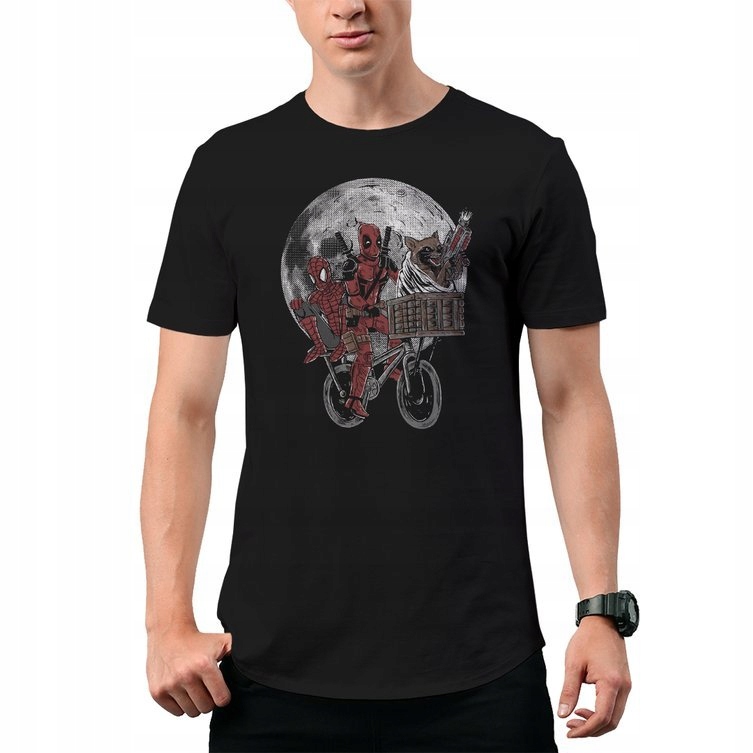 

Koszulka T-Shirt Deadpool Night Ride Spidey XL
