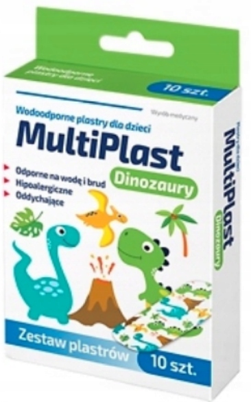 

Zestaw Plastrów Dla Dzieci MultiPlast Dinozaury