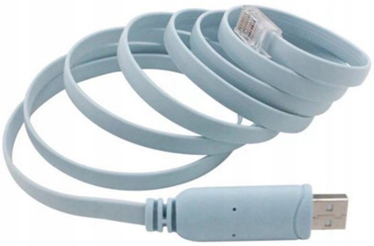 

Kabel Konsolowy RS232 do RJ45 WIN10 Cisco Terminal