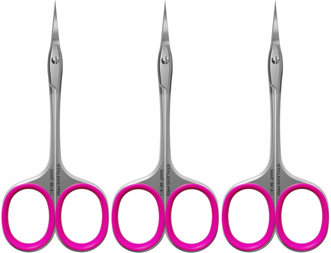 Sada 3 x Staleks Smart Nůžky na kůžičku Hladké stříhání Design SS-50/4