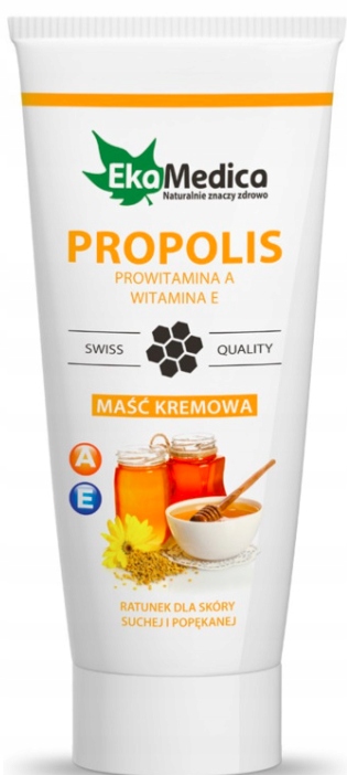 

EkaMedica Maść propolisowa z witaminą A E 200 ml