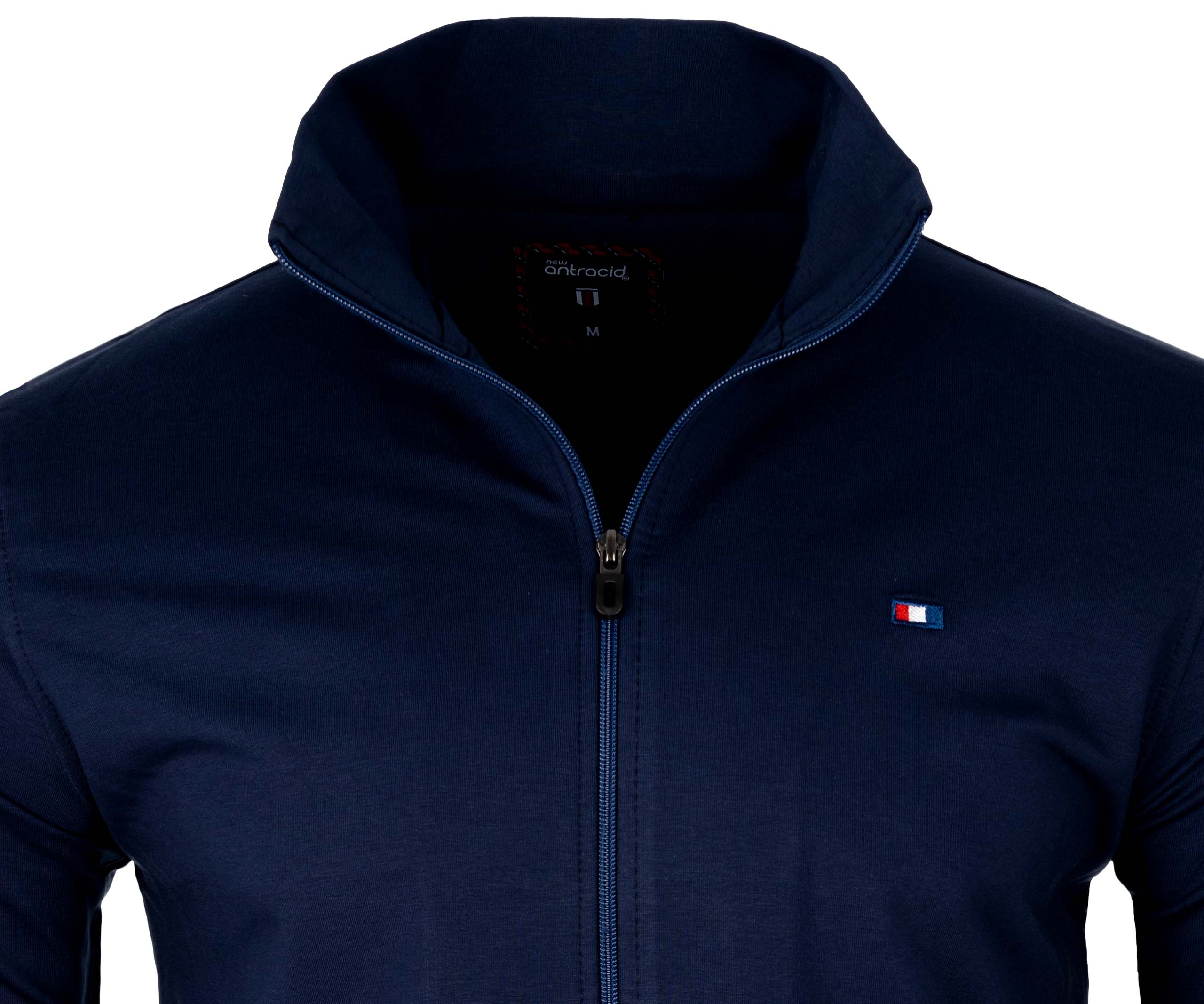 

Bluza męska rozpinana, Antracid, bawełna, M