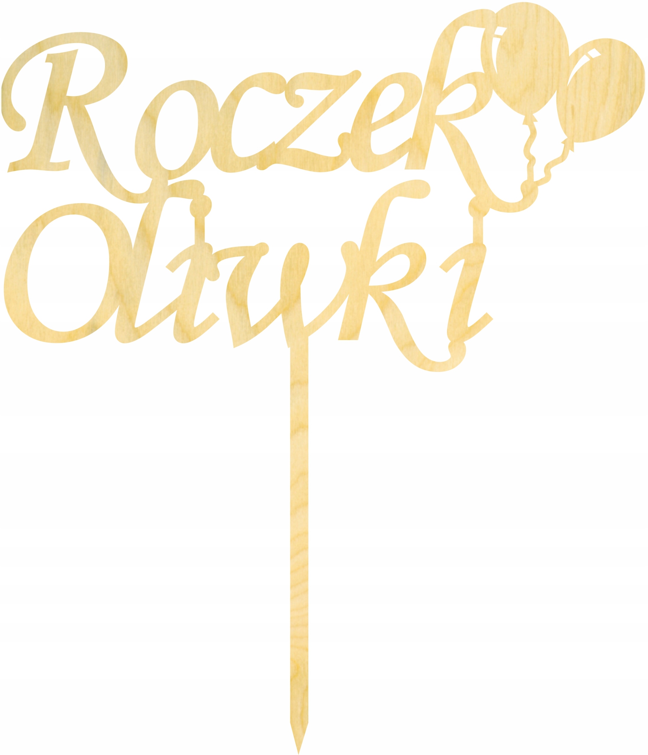 

Topper na roczek topper na pierwsze urodziny Imię