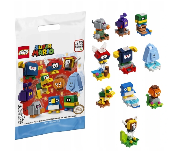 

71402 Lego Super Mario seria 4 Komplet 10szt