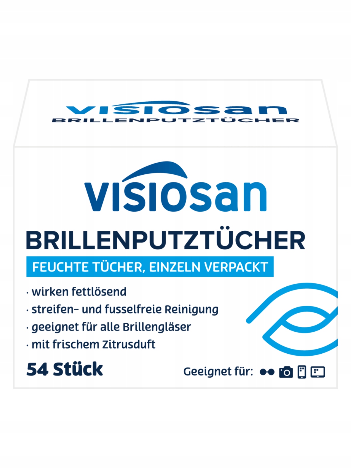 

Visiosan chusteczki do okularów 54szt