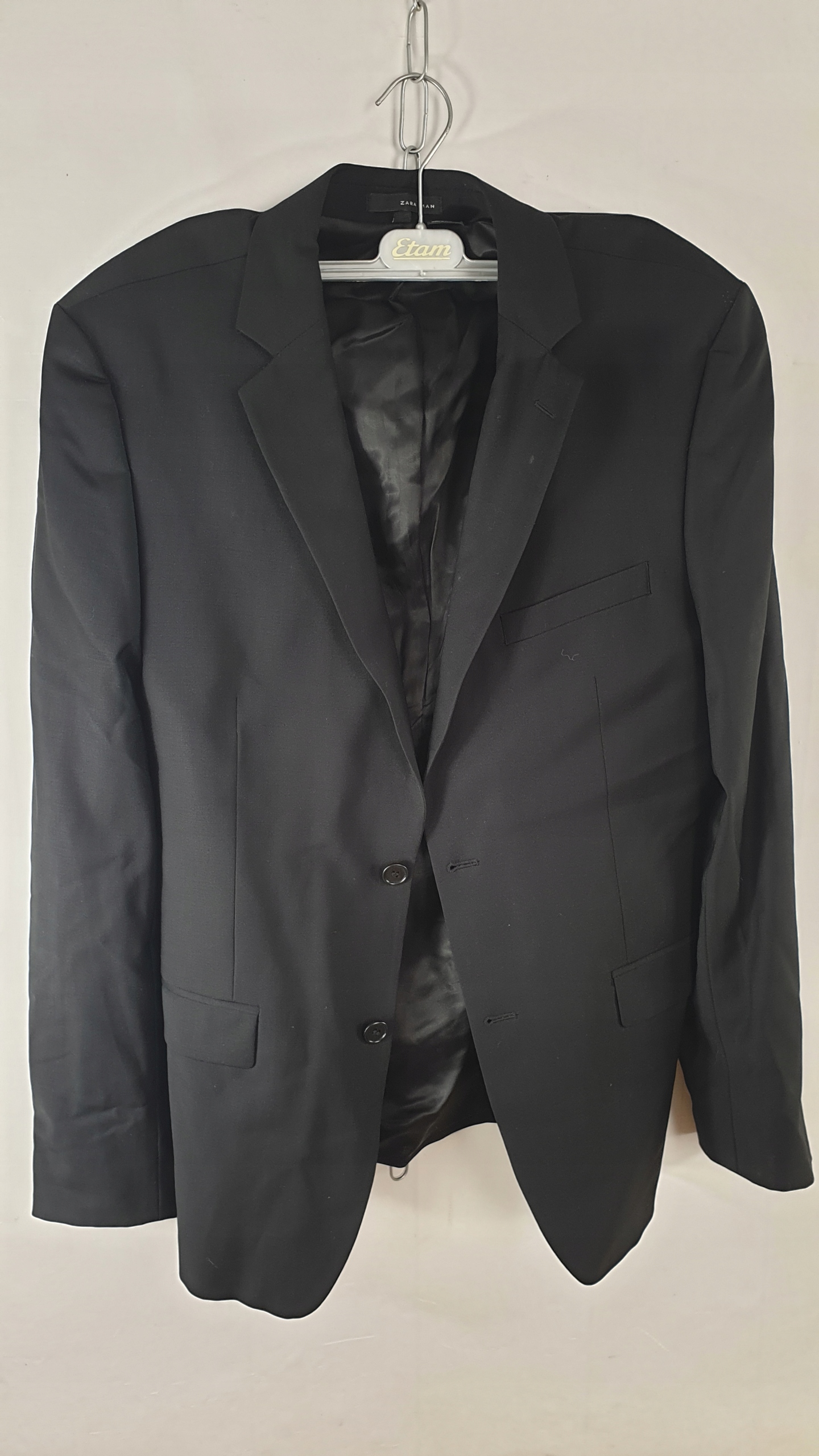 zara man MARYNARKA MĘSKA ELEGANCKA ROZ L Rodzaj jednorzędowy