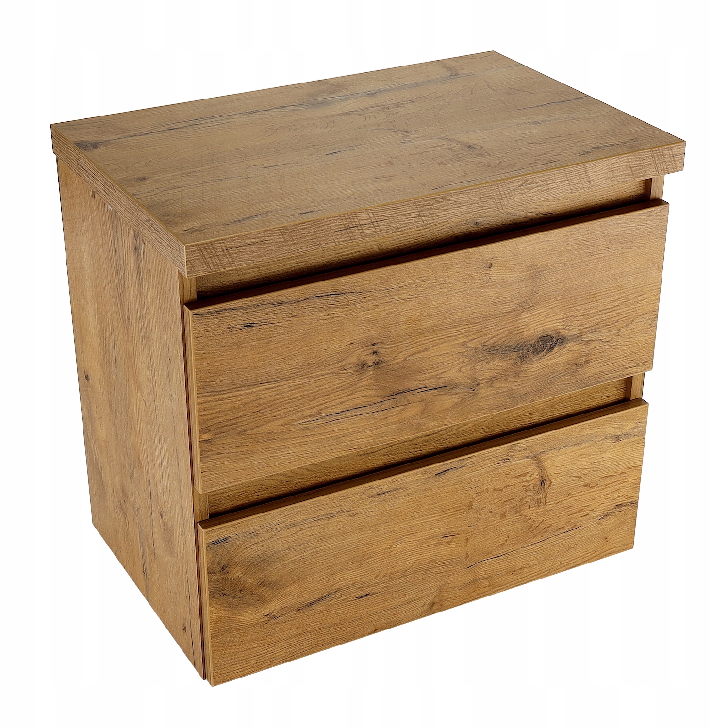 Závěsná koupelnová skříňka pod umyvadlo na desku, závěsná, dub loft 60, komoda