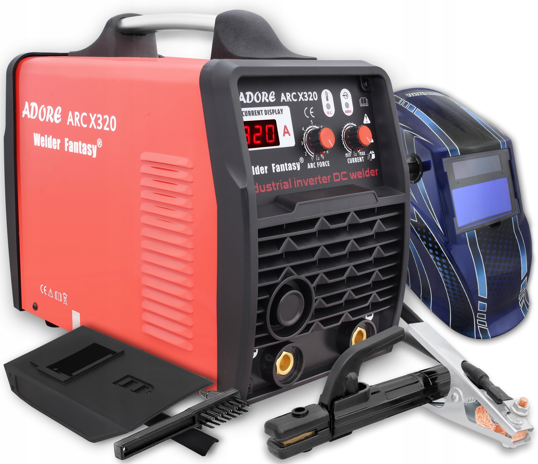 Spawarka Mma Adore Arc X 320 maska przyłbica T-700